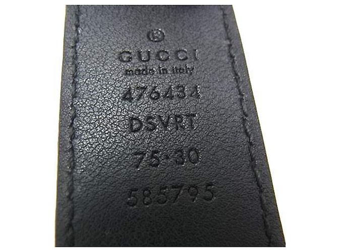 Borsa a vita GG Marmont di GUCCI Nero - vista 2