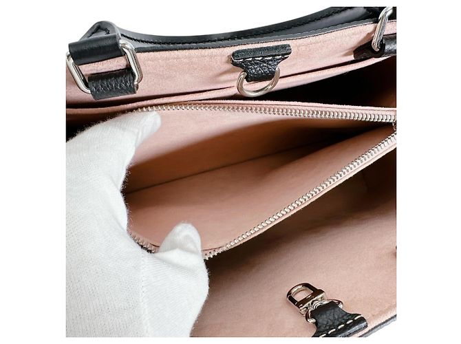Borsa Marel Tote BB in pelle Epi Louis Vuitton Nero - vista 13
