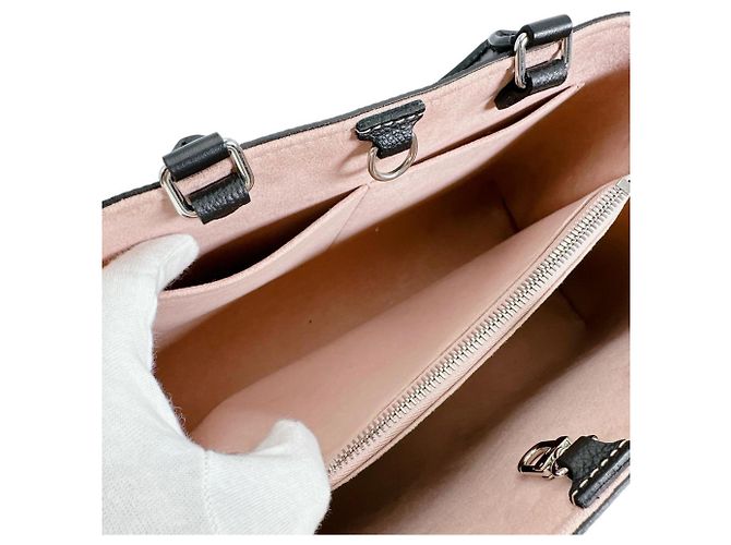 Borsa Marel Tote BB in pelle Epi Louis Vuitton Nero - vista 14