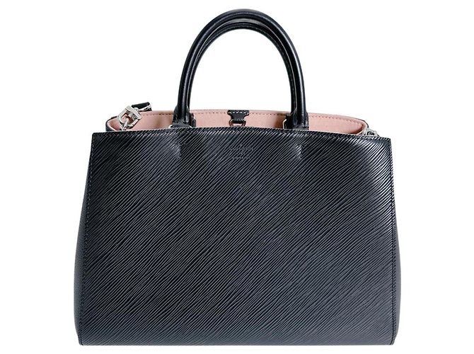 Borsa Marel Tote BB in pelle Epi Louis Vuitton Nero - vista 3