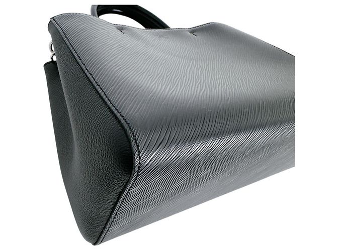 Borsa Marel Tote BB in pelle Epi Louis Vuitton Nero - vista 7