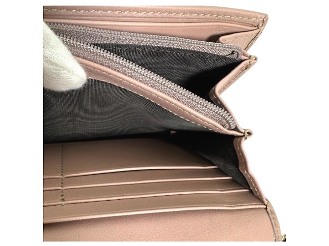 Carteira bi-fold Gucci rosa - vista 10