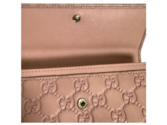Carteira bi-fold Gucci rosa - vista 11