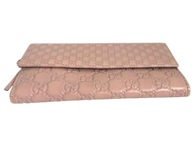 Carteira bi-fold Gucci rosa - vista 3