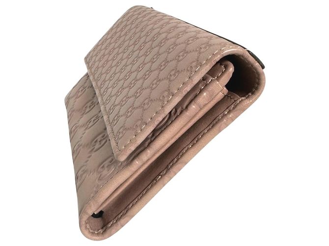 Carteira bi-fold Gucci rosa - vista 4