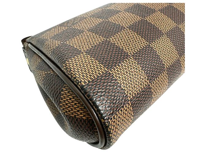 Louis Vuitton Damier Eva Canvas Handtasche Braun - Ansicht 10
