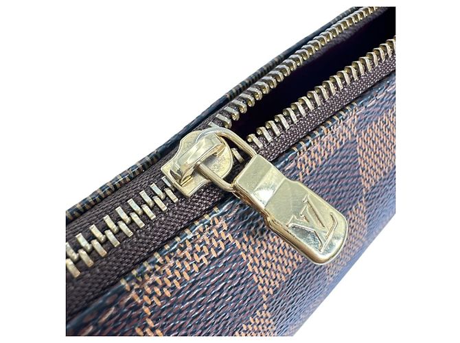 Louis Vuitton Damier Eva Canvas Handtasche Braun - Ansicht 12