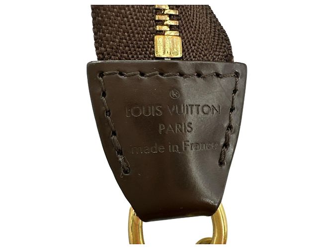 Louis Vuitton Damier Eva Canvas Handtasche Braun - Ansicht 18