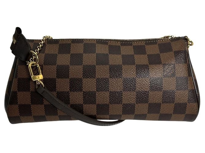Louis Vuitton Damier Eva Canvas Handtasche Braun - Ansicht 2