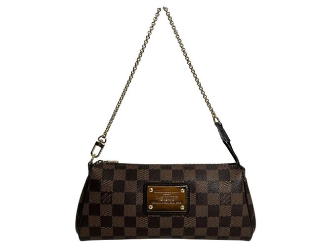 Louis Vuitton Damier Eva Canvas Handtasche Braun - Ansicht 4