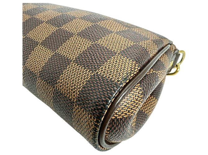 Louis Vuitton Damier Eva Canvas Handtasche Braun - Ansicht 9