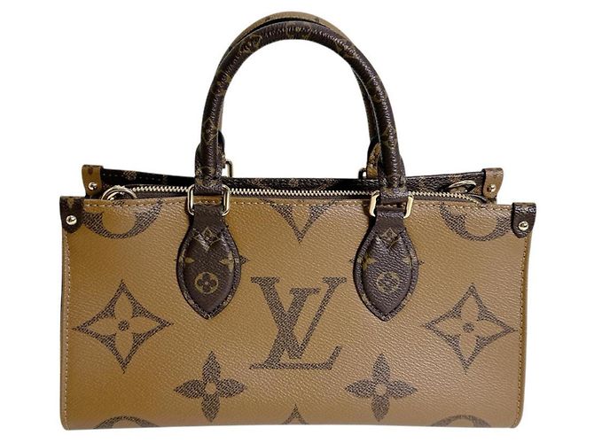 Borsa tote Monogram On the Go di Louis Vuitton Marrone - vista 2