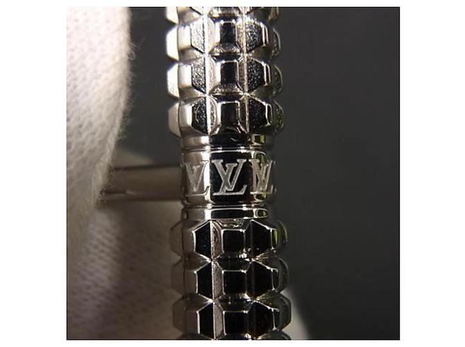 Gemelli da polso Digit M66358 di Louis Vuitton Argento - vista 2