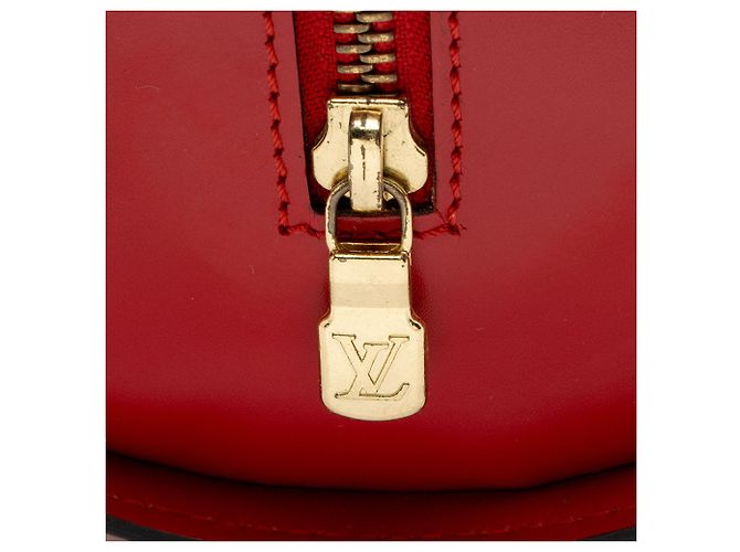 Borsa Soufflot in pelle Epi vintage Louis Vuitton Rosso - vista 10