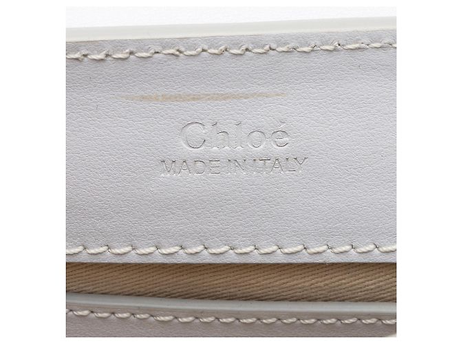 C Belt Bag Chloé Borsa C in Pelle di Vitello Chloe Blu - vista 8