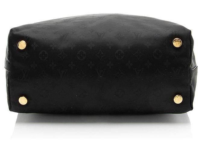 Louis Vuitton Nylon Desire Vertical Lockit MM Satchel Schwarz - Ansicht 4