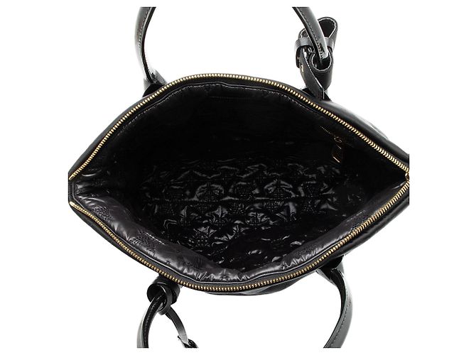 Louis Vuitton Nylon Desire Vertical Lockit MM Satchel Schwarz - Ansicht 7