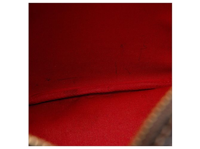 Louis Vuitton Damier Ebene Speedy 30 Tasche Braun - Ansicht 10