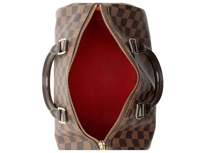 Louis Vuitton Damier Ebene Speedy 30 Tasche Braun - Ansicht 7