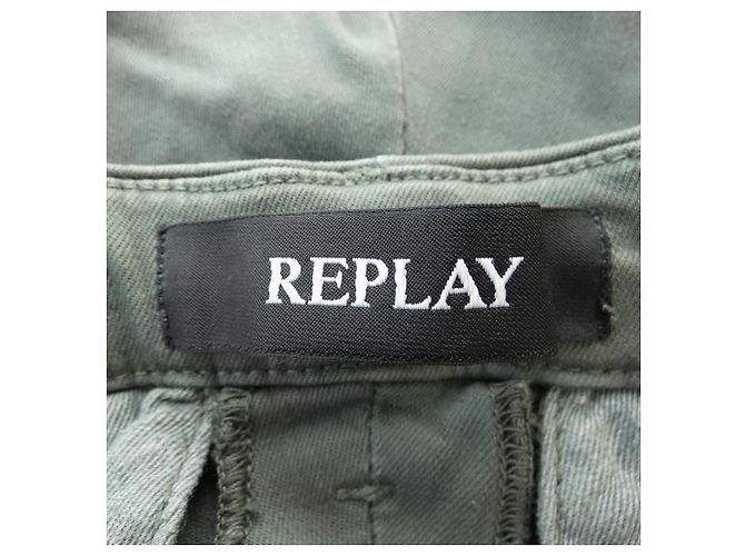 Autre Marque Replay Hose Grün - Ansicht 4