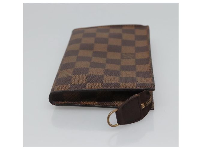 Bucket Pochette con zip Marais in Damier Louis Vuitton Marrone - vista 3