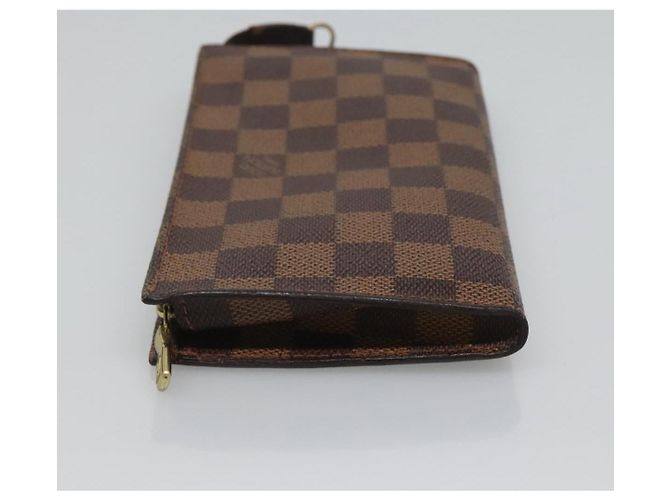 Bucket Pochette con zip Marais in Damier Louis Vuitton Marrone - vista 4