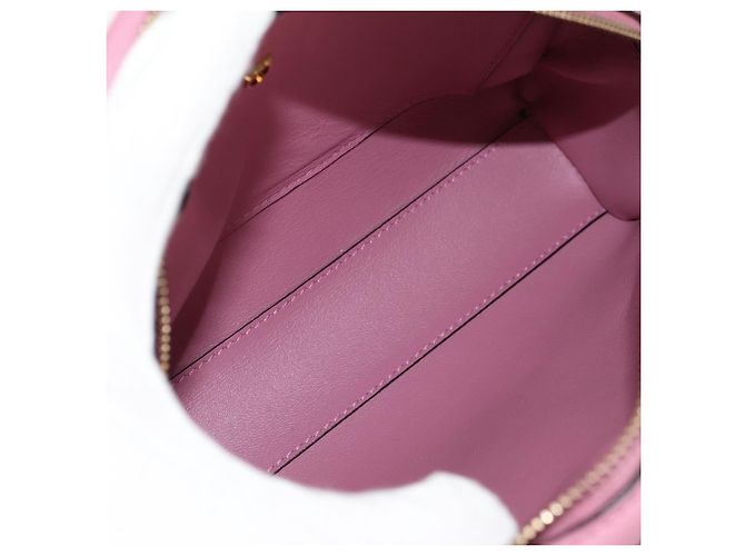Borsa a Spalla Gancini in Pelle Salvatore Ferragamo Rosa - vista 5