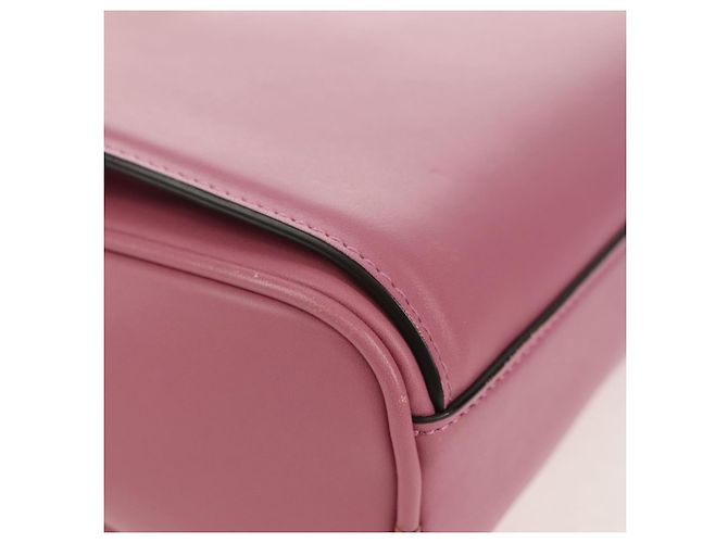 Borsa a Spalla Gancini in Pelle Salvatore Ferragamo Rosa - vista 7