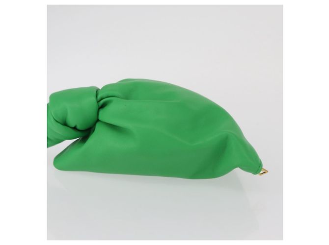Bottega Veneta BV Twist Leather Mini Verde - vista 4