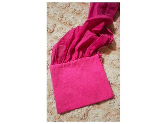 Twin Set Abito monospalla rosa shocking - vista 12
