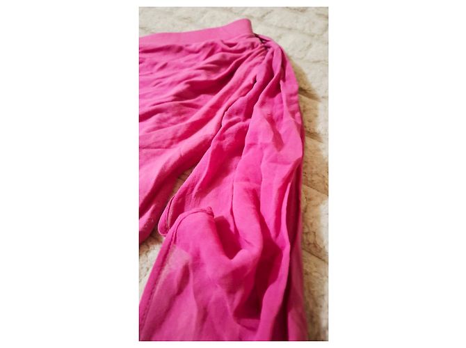 Twin Set Abito monospalla rosa shocking - vista 7