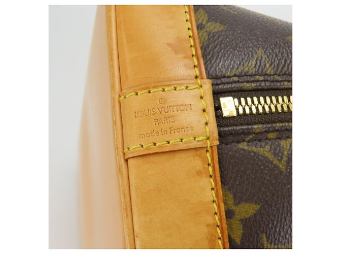 Borsa Louis Vuitton Alma M51130 Monogram marrone per donne - vista 10