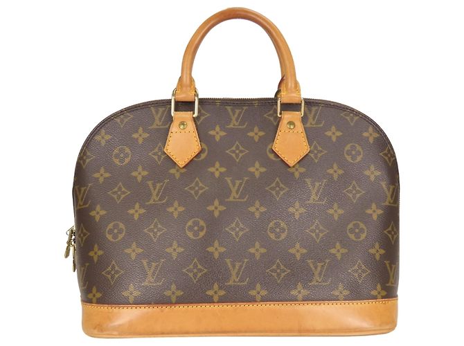 Borsa Louis Vuitton Alma M51130 Monogram marrone per donne - vista 2