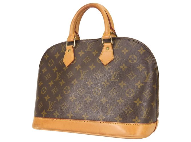 Borsa Louis Vuitton Alma M51130 Monogram marrone per donne - vista 3