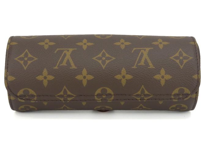 Estuche para reloj Louis Vuitton Monogram marrón Castaño - vista 4