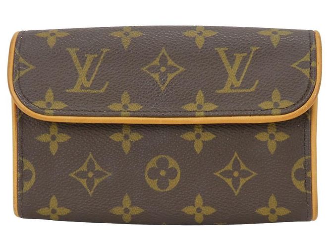Borsa a vita Pochette Florentine Louis Vuitton Marrone - vista 2