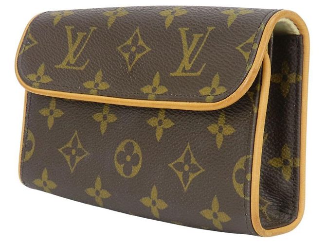 Borsa a vita Pochette Florentine Louis Vuitton Marrone - vista 3