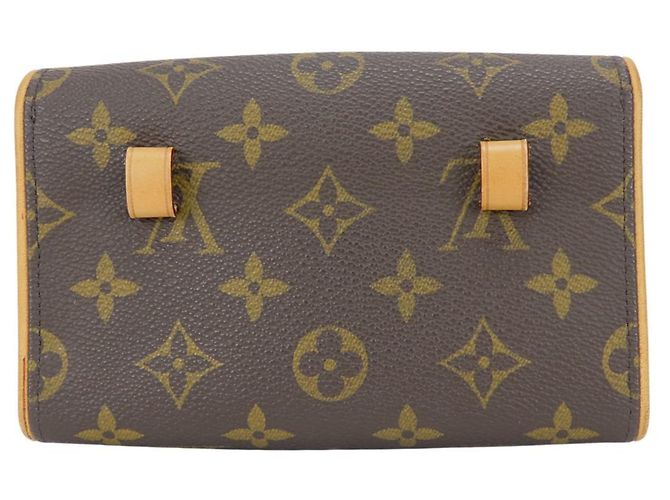 Borsa a vita Pochette Florentine Louis Vuitton Marrone - vista 4