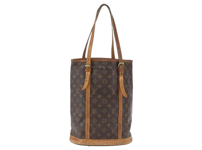 LOUIS VUITTON Monogram Bucket GM Schultertasche M42236 LV Auth 168011 Monogramm - Ansicht 2