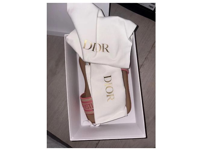 Sandalo Dior Dway Candy Pink 38,5 Rosa Marrone chiaro - vista 5