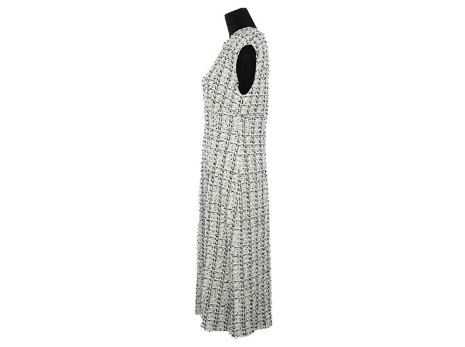 Autre Marque Vestido de algodón blanco - vista 3