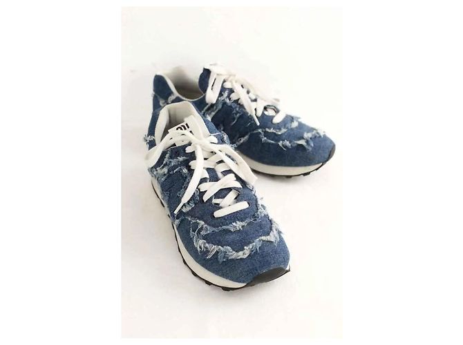 Miu Miu Sneakers blu - vista 3