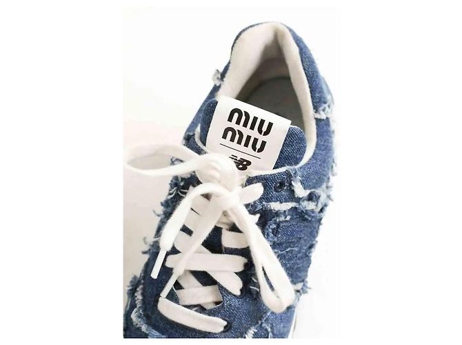 Miu Miu Sneakers blu - vista 4