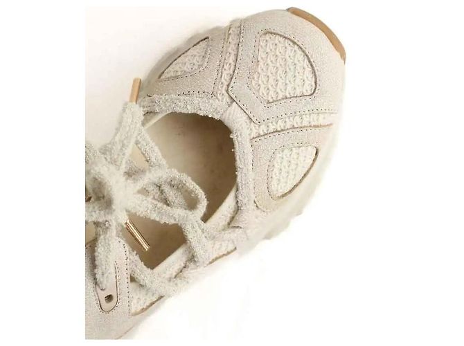 Axel Arigato Sneakers in pelle ecru - vista 3