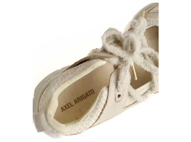 Axel Arigato Sneakers in pelle ecru - vista 4