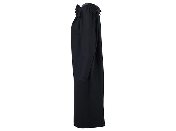 Vintage Kleid Guy Laroche mit schwarzen Flocken - Ansicht 2