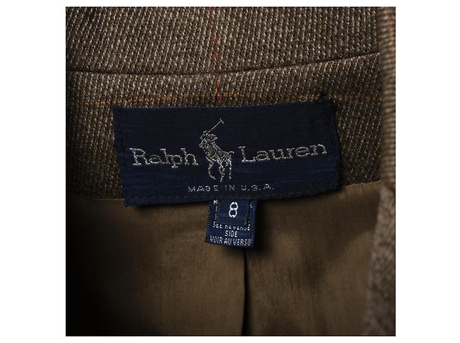 Blazer Marrón Ralph Lauren Castaño - vista 13