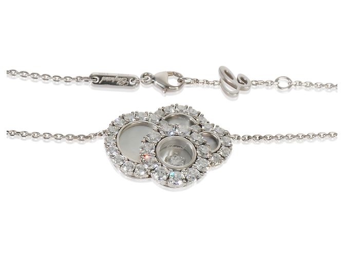 Collar Chopard de oro blanco y diamantes Happy Dreams - vista 2