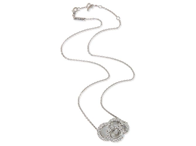 Collar Chopard de oro blanco y diamantes Happy Dreams - vista 5