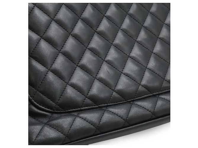 Bolsa tote grande da linha Cambon com marca Coco da CHANEL Preto Rosa - vista 10